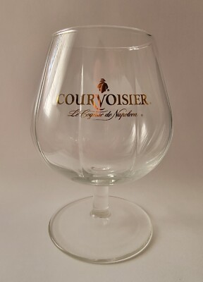 Vintage Courvoisier Le Cognac de Napolean France Brandy Snifter Glass