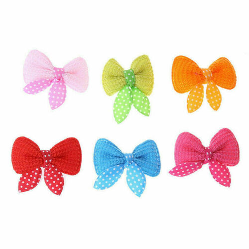 10PCS Lot Small Pet Dog Hair Bows Clips Accessories AU Hairpin 2025 HOT U9X8 - Picture 3 of 12