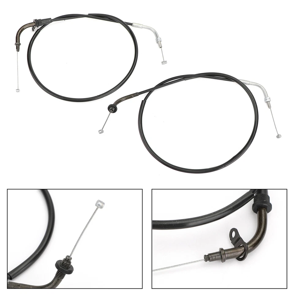 Throttle Cable Wires For Yamaha XVS400 DS400 V-star 96-12 / XVS650 V-star 98-15 — 第 3/4 张图片