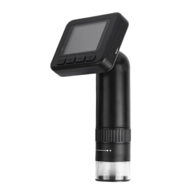 LED Illuminates Digital Microscope For Detailed Sample Observation Easy Carry