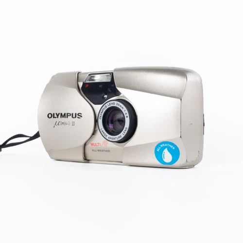 *DEFECTIVE* Olympus MJU-II/Stylus Epic 35mm f:2.8 Point Shoot Film Camera Silver