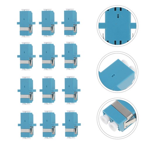12 Pcs Der Glasfaseranschluss Steckverbinder Für Glasfaserkabel Lc Zu Koppler - Afbeelding 11 van 12