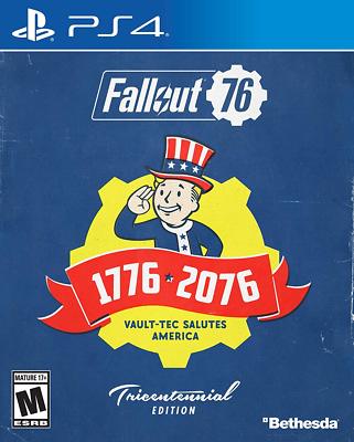 Fallout 76 Tricentennial Edition - PlayStation 4 PS4 | eBay