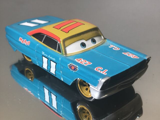 Disney Cars Mario Andretti 1:55 Loose Pixar | eBay