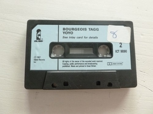 BOURGEOIS TAGG ~ YOYO ~ ISLAND UK 1987 SYNTH POP / POP ROCK CASSETTE TAPE - Picture 6 of 6