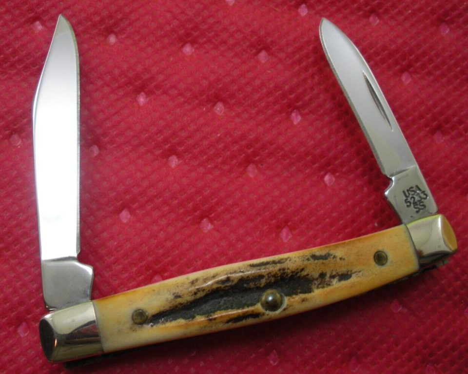 BEAUTIFUL CASE STAG 1st RUN KNIFE NEVER USED #5233 SS | eBay