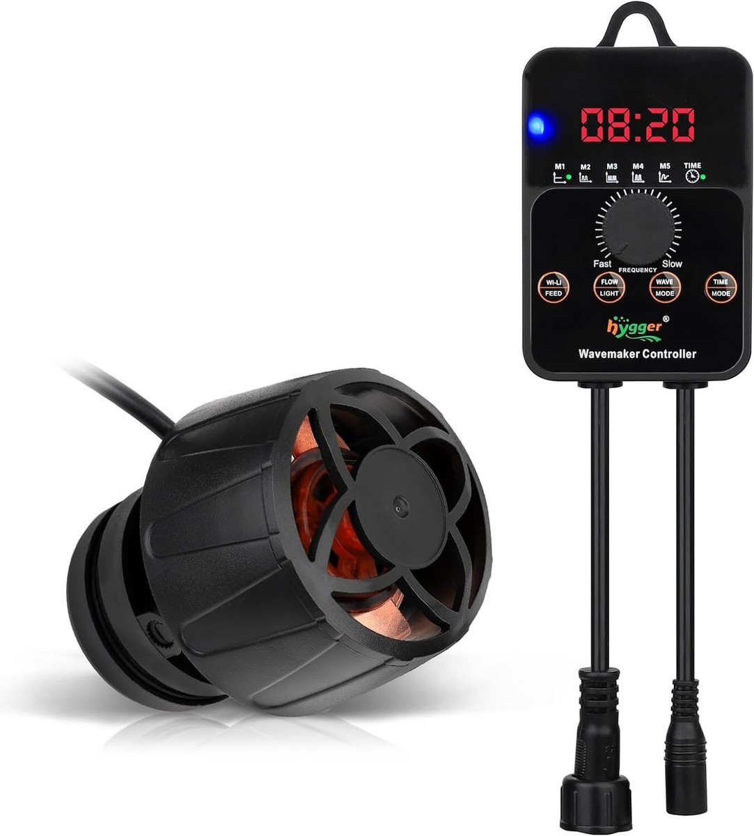 Hygger 24/7 Mode Aquarium Fish Tank 14W Quiet Magnet Wave Maker