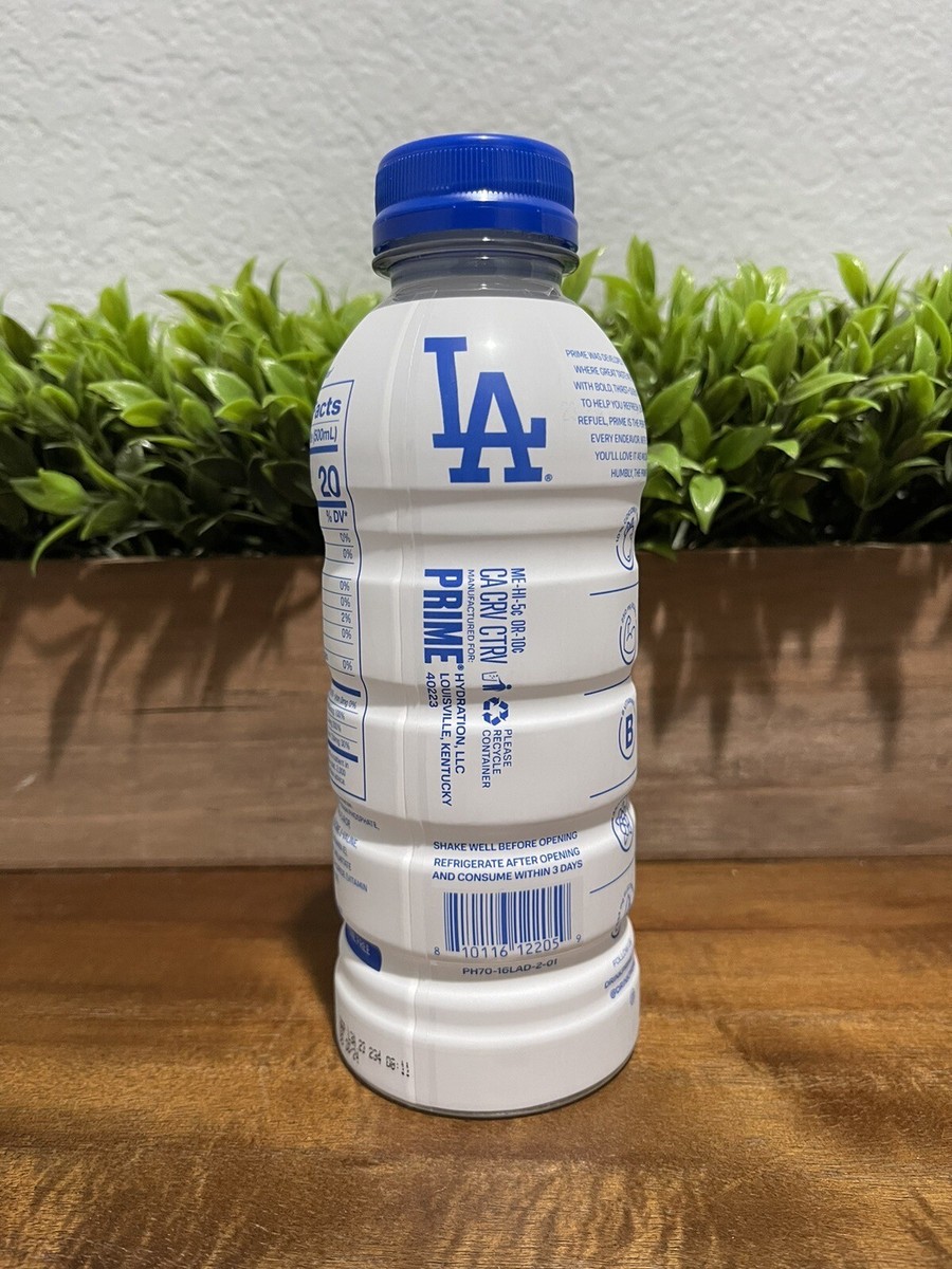 ソフトドリンク PRIME LEMONADE DODGERS BOTTLE WHITE PRIME Hydration LA Dodgers Drink Limited Edition x1 | eBay