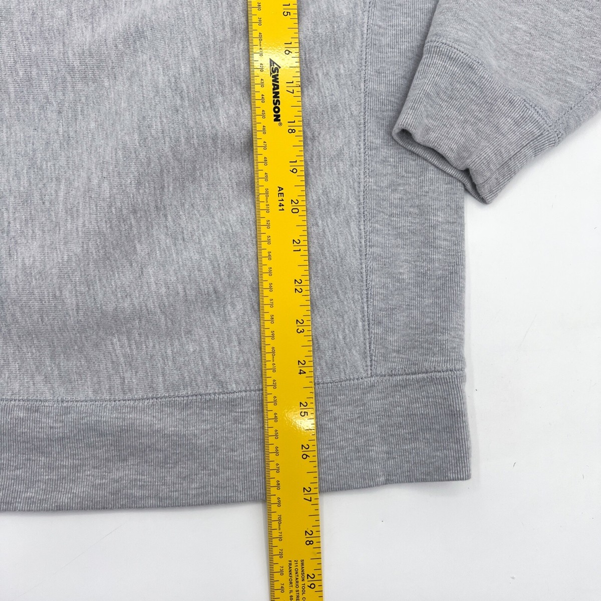 【ALLTIMERS】 Stamped Embroidered Crew Grey Alltimers - Stamped Embroidered Heavyweight Crew - Heather