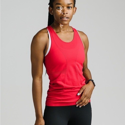 zyia hot pink copper charged tank