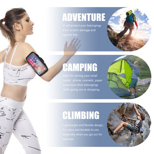 Wodoodporna męska męska i damska torba sportowa torba na telefon komórkowy do treningu