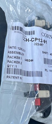 Corning CCH-CP12-91 Patch Panel, 6 SC Duplex OM1 Multimode 62.5 Adapters