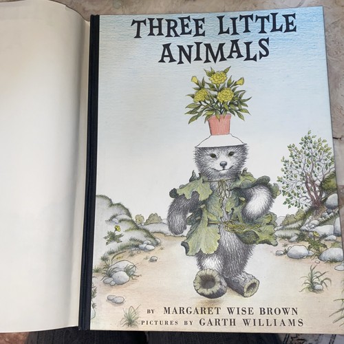 Three Little Animals Margaret Wise Brown Garth Williams Art 1st Ed 1956 Mint Dj - Picture 9 of 9