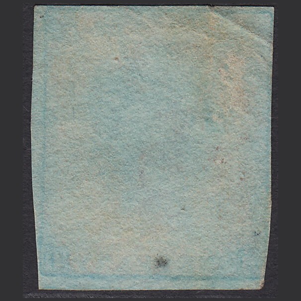 K21_26 GB QV 1841 1d PLATE 145 SG8B1(1) FRAMED REVERSE BJ GU LONDON D