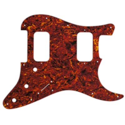 Pickguard Fender Big Apple & double FAT Stratocaster tortoise parchment
