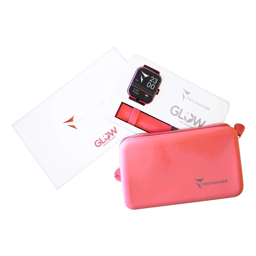 Orologio Smartwatch Donna Techmade TM-GLOW-DPK Con Cinturino Rosa - Immagine 3 di 4