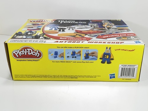Play Doh Transformers Dark of the Moon Autobot Workshop 2010 Rare - New/Sealed - Picture 6 of 6