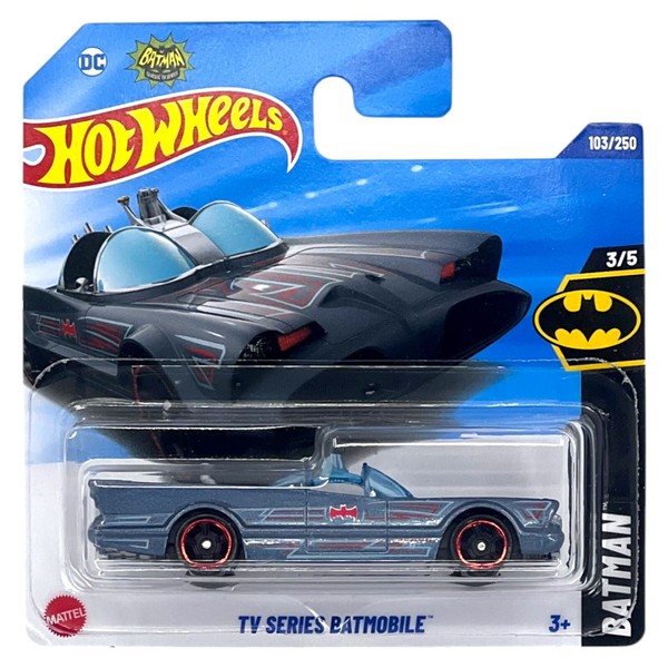 Hot Wheels 2025 - Tv Series Batmobile - Batman 3/5 - HYX44 - 103/250-image