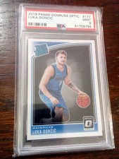 2018-19 Donruss Optic Luka Doncic Rated Rookie RC #177 PSA 9