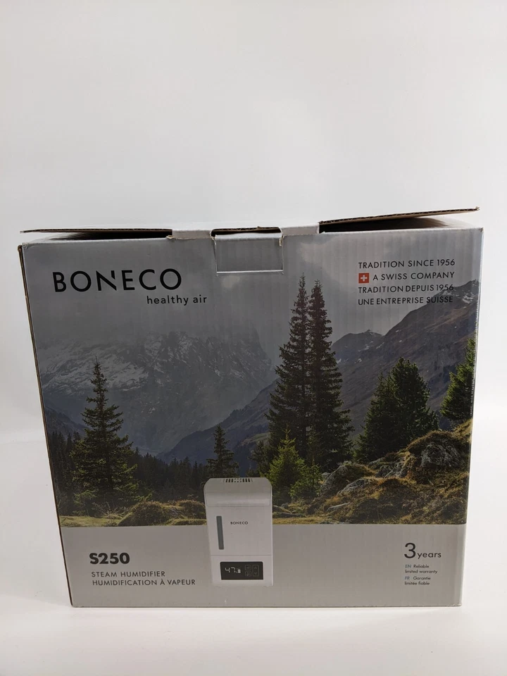 BONECO S250 Large Room Steam Humidifier with Hand Warm Mist and Digital Display - Image 3 of 4
