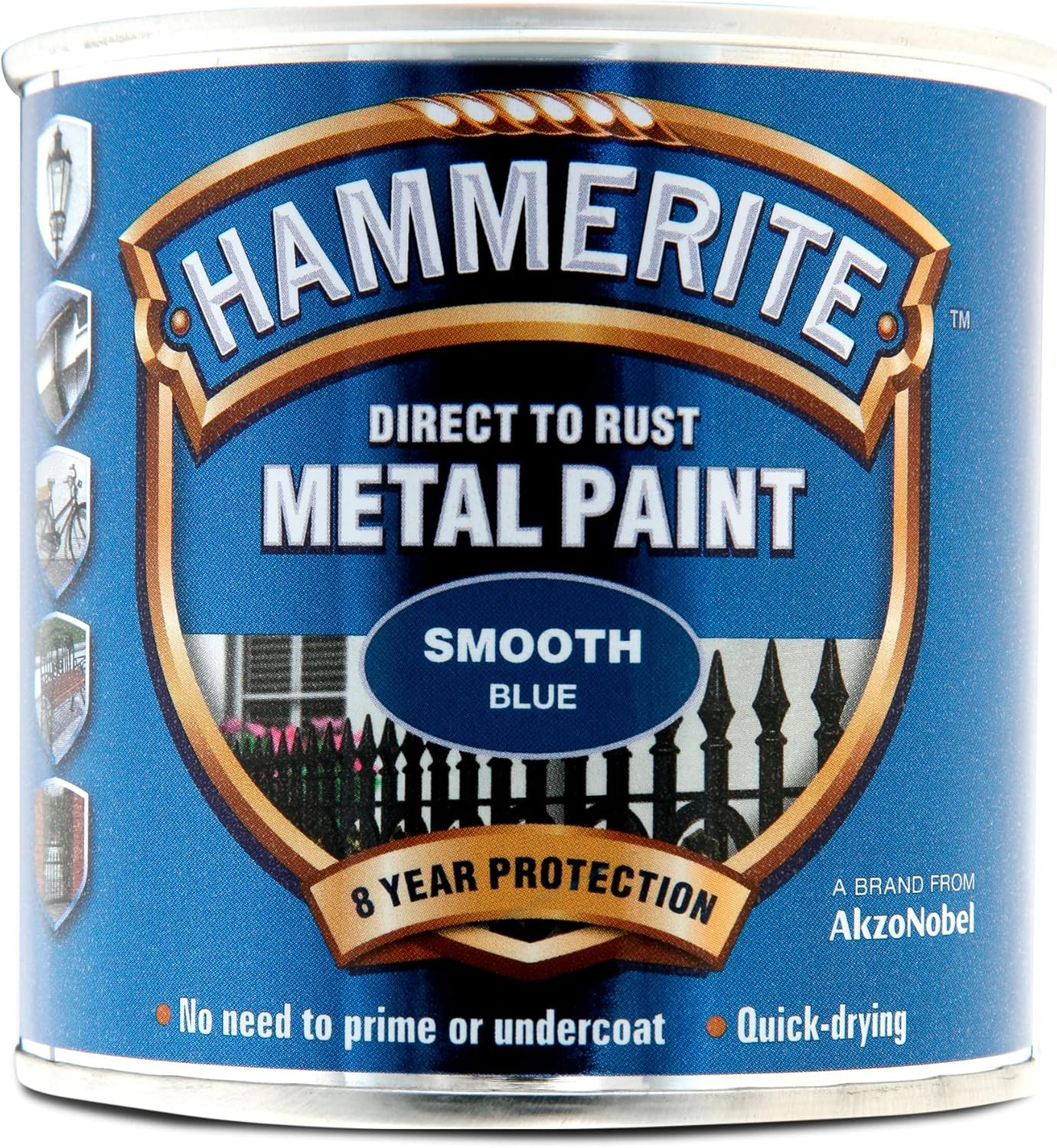 Hammerite Smooth Direct To Rust Metal Paint All Colours 250ml
