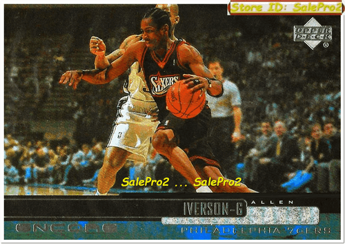 100++ ALLEN IVERSON NBA SINGLES ROOKIE INSERT GAME JERSEY SET LOT YOU PICK LIST - Picture 37 of 66