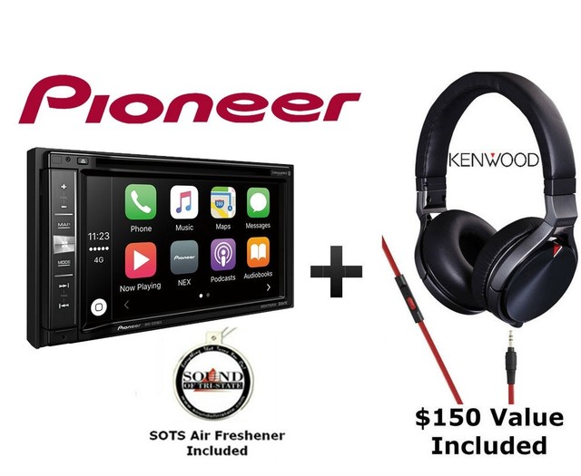 Pioneer AVIC5200NEX DVD Receiver & Kenwood KHKR900 Headphones eBay