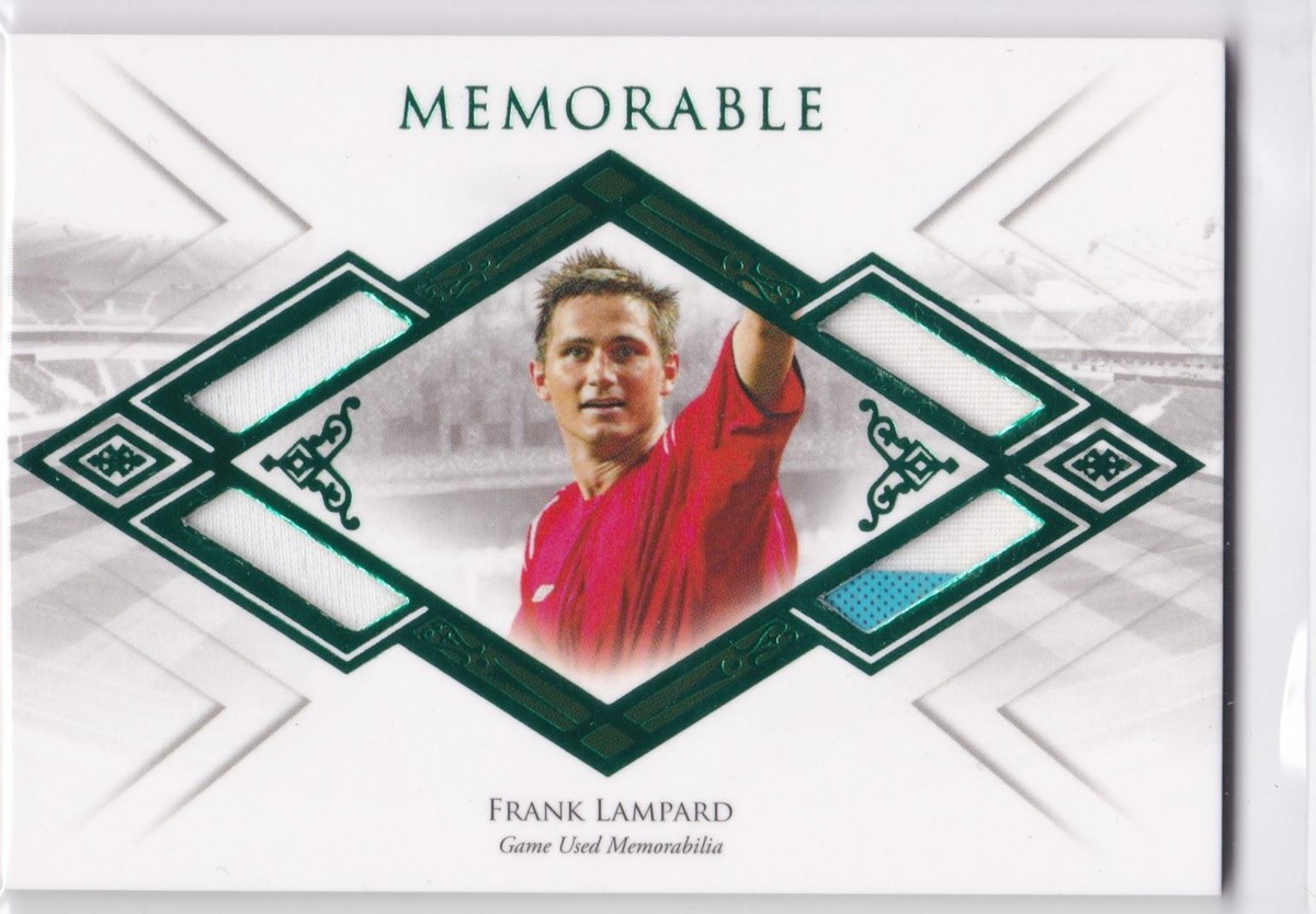 2023 Futera Unique Memorable Relic Emerald #18 Frank Lampard 