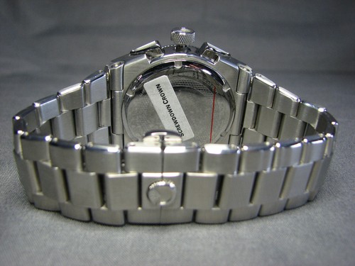 Sector M-One 45mm Swiss Chronograph Racing Watch - Gray Dial Cyclops Sapphire - Picture 5 of 12