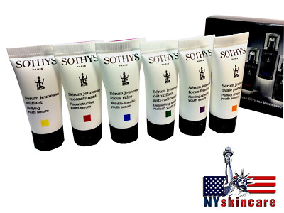 Sothys Youth Serum Discovery Kit 6 Serums 5ml Each Travel Set Brand New