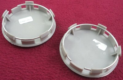 α-shop ASA Wheels Flat Black Custom Wheel Center Caps Set of 2