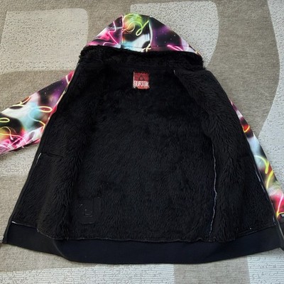 Burton x Chuck Anderson No Pattern Camo Snowboarding Hoodie Mens S