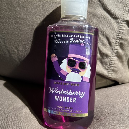 NEU BATH & BODY WORKS WINTERBERRY WONDER DUSCHGEL KÖRPERWÄSCHE 10 FLÜSSIGE UNZEN - Bild 22 von 22