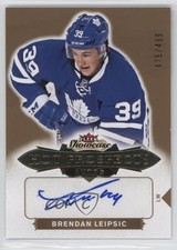 2016 Upper Deck Fleer Showcase Hot Prospects Autos /499 Brendan Leipsic Auto 2a8