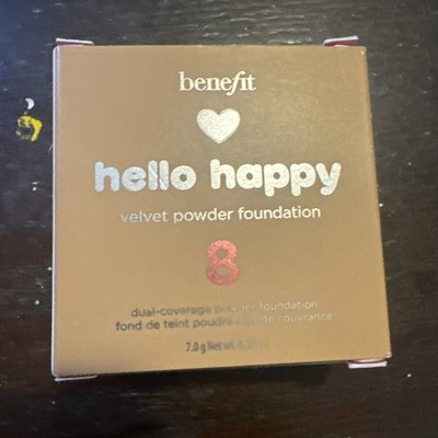 benefit hello happy velvet powder foundation 8