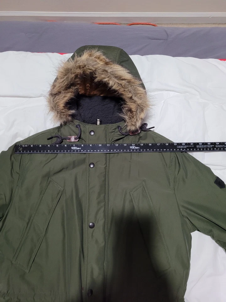 Parka de invierno Jack&Jones verde para hombre en venta Foto 4 de 4