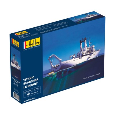 Heller Historical Model 1/75 Titanic Searcher Le Suroit New