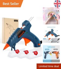 High Temp Hot Glue Gun with 60 Glue Sticks, Fire-Resistant for Easy Repairs 0.30 per stick