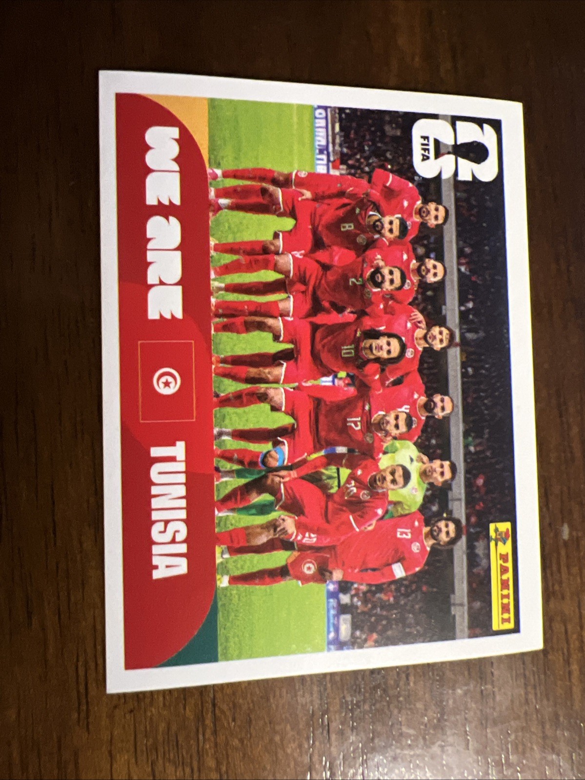 Panini FIFA World Cup 2026 Tunisia Team Picture TUN 13