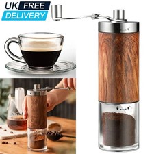 Manual Coffee Bean Mill Grinder Adjustable Hand Crank Coffee Grinder Gadget UK