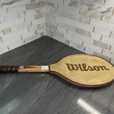 Wilson Jack Kramer Autograph Wooden Tennis Racquet w/ Zip Cover