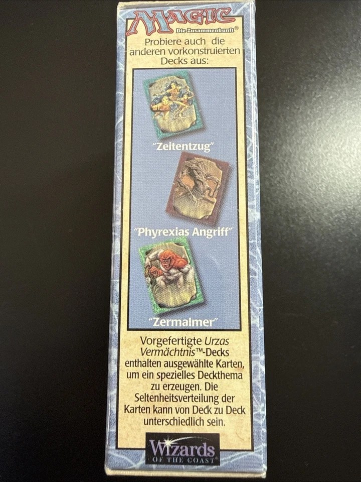 MTG Magic The Gathering OVP Themen Deck Urzas Vermächtnis Radiants Rache Sealed - Bild 3 von 4