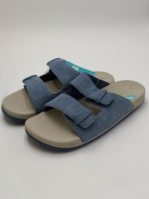 Reef Kids Ojai Sandals Suede Dusk Blue New Size 5 Boys Girls MSRP: $39.99