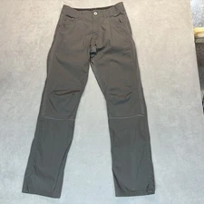 Kuhl Radikl Pants Mens Size 30 Gray Outdoor Hiking Stretch Nylon Blend 7 Pockets
