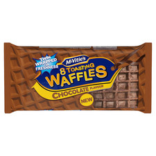 McVitie's Chocolate Toasting Waffles 8 Pack 200g (Pack Of 3) - UK New Dispatch