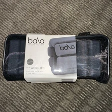 Bala Bangles 1lb Wrist & Ankle Weights – Heather Black
