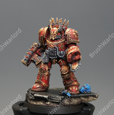 World Eaters Terminator Azrakh The Annihilator Warhammer 40K Tabletop Painted