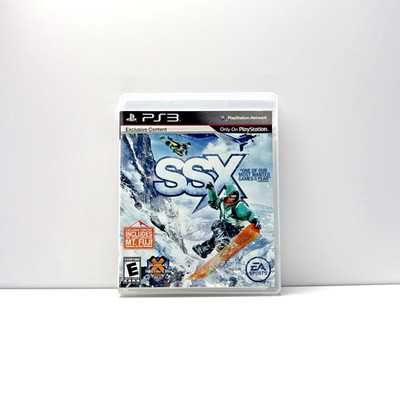 SSX PlayStation 3 PS3 Mint Disc CIB Complete Refurbished & Tested Free Shipping
