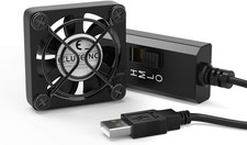 40mm USB Cooling Fan 3 Speed Control 5V for PC Router VR Xbox DVR Cabinet
