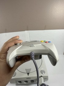 Sega Dreamcast White Console With OEM Controller & 1 Game TESTED!